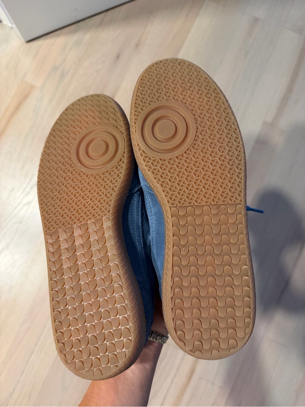 ALOHAS TB.490 CLUB SUEDE BLUE LEATHER SNEAKERS - Picture 7 of 7